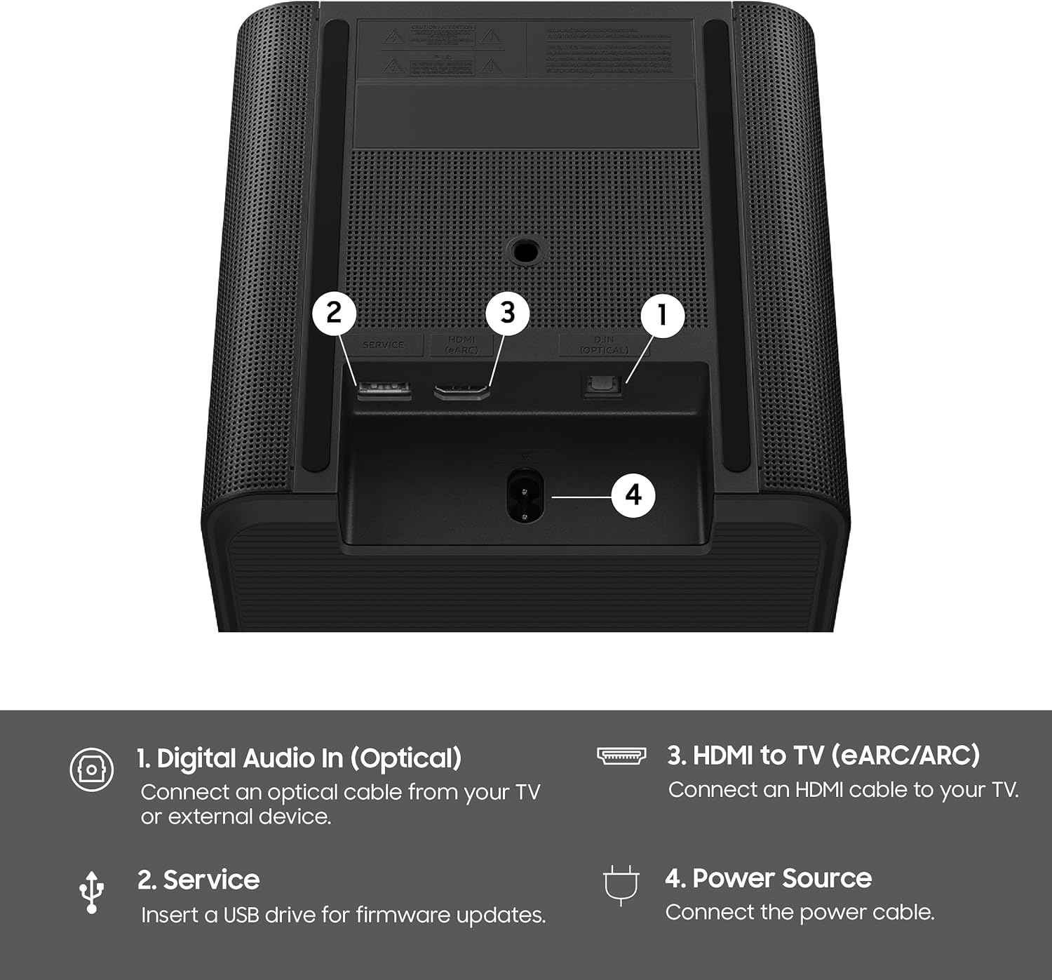 Samsung HW-LS70H Music Studio 7 Wireless Smart Speaker, 3.1.1ch w/Dolby Atmos, Wi-Fi & Bluetooth Connectivity, Q-Symphony, SpaceFit Sound Pro, Smart Integration, Alexa Built-in (2026 Model)