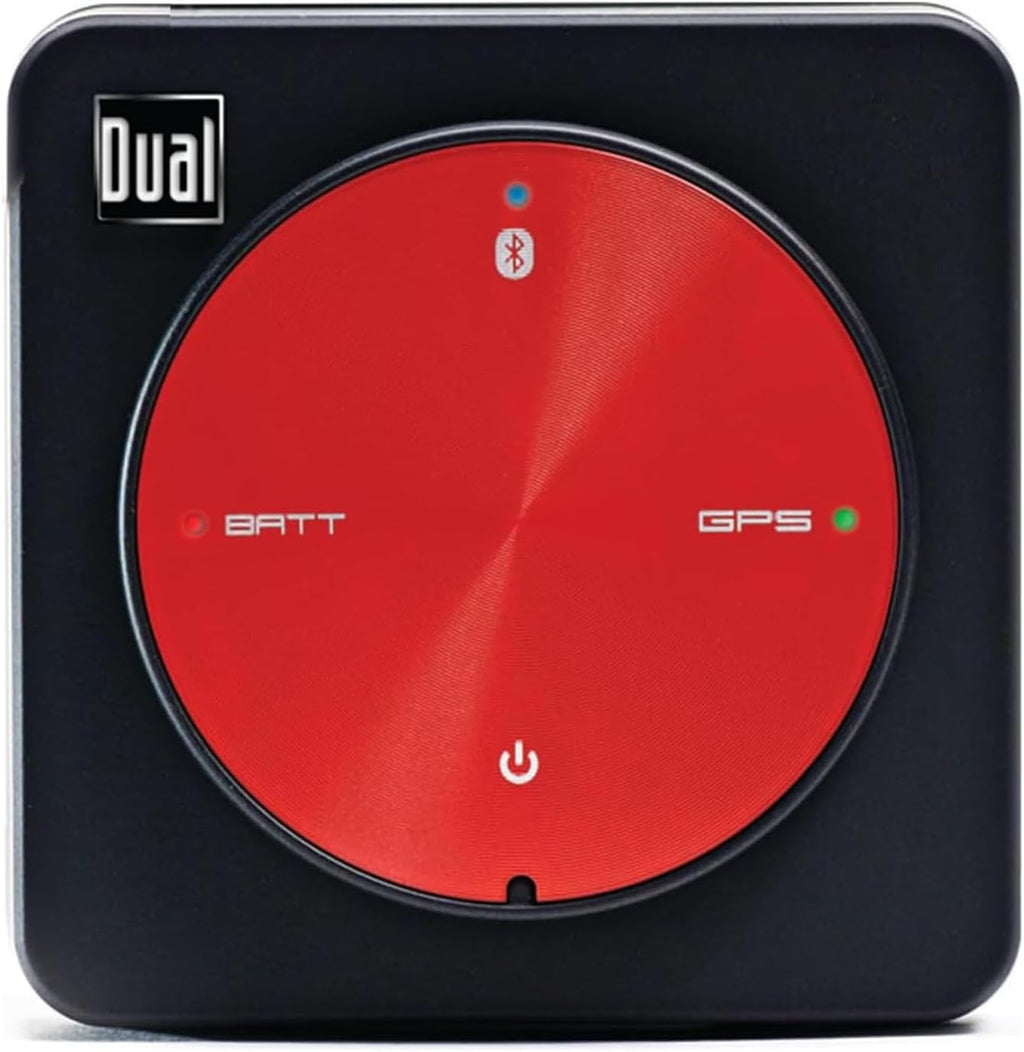 Dual Electronics XGPS150A Multipurpose Portable Universal Bluetooth GPS Receiver | Wide Area Augmentation System, Black