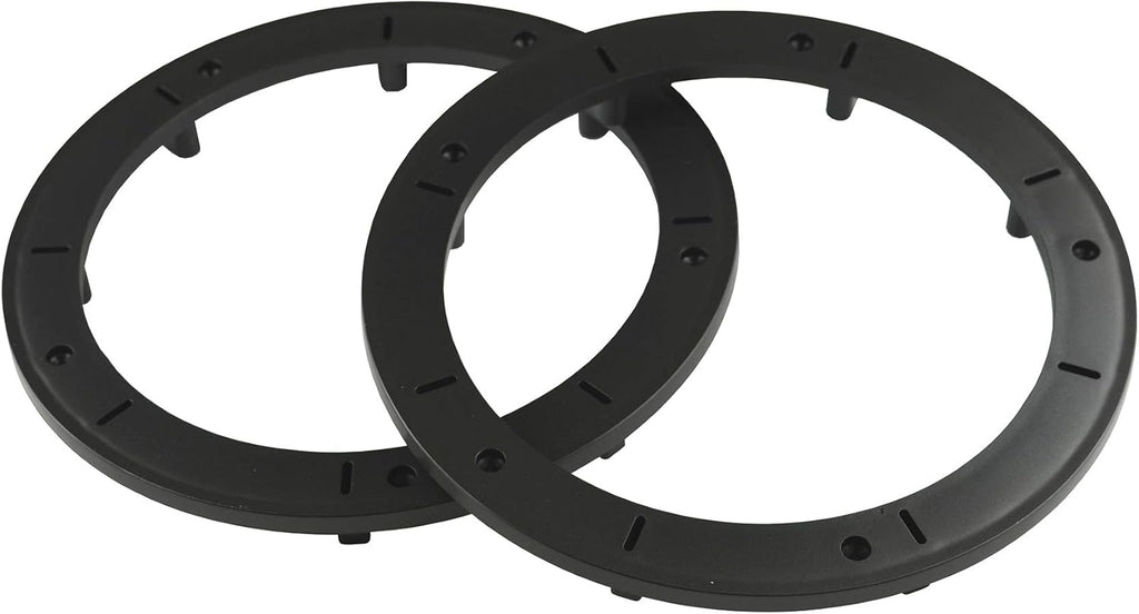 Audiopipe APMP-600ETW 6 Inch Compact Multi Purpose Directional Stereo Speaker Enclosure for Car Audio, Marine, UTV, and ATV Sound System, Black (Pair)…