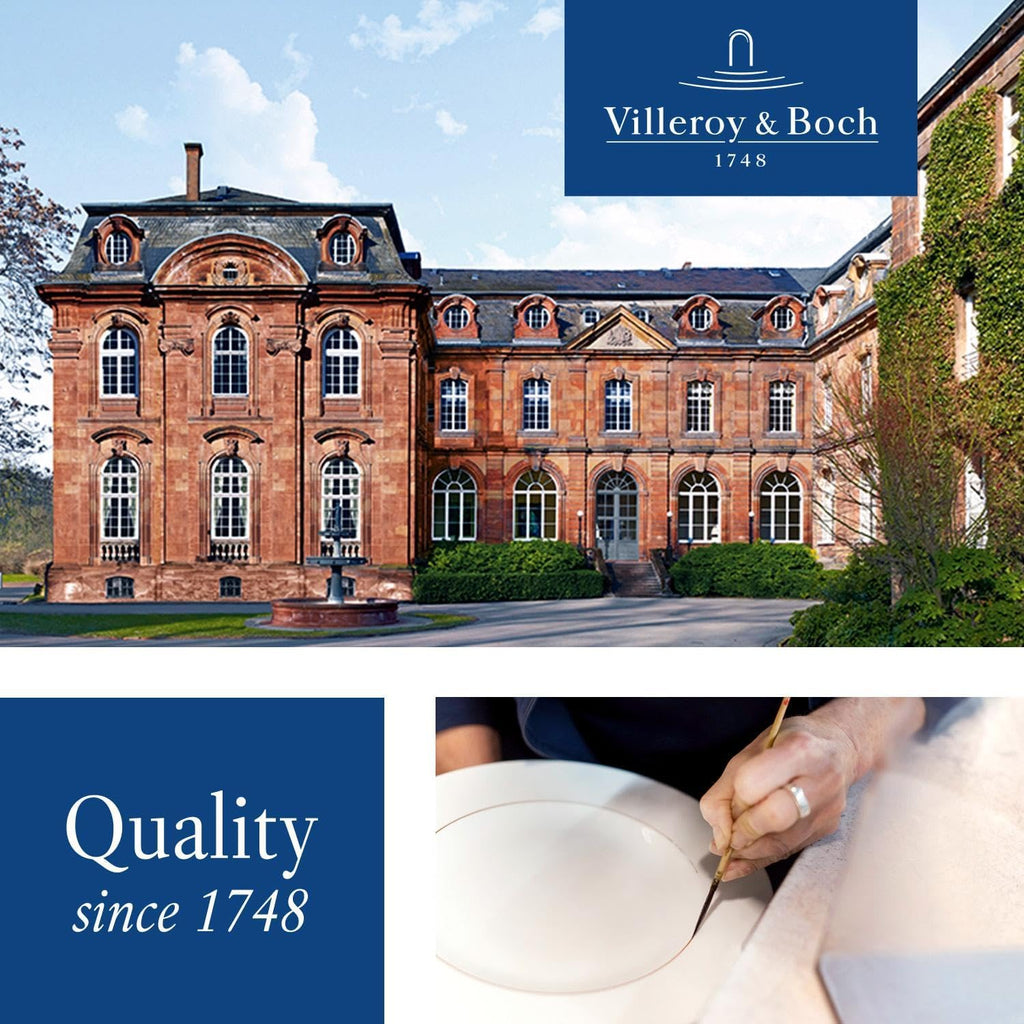 Villeroy & Boch NewWave Collection 20-Piece Flatware Set, Service for 4, 18/10 Stainless Steel Utensils, Dishwasher Safe