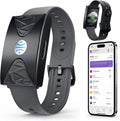 HEALBE Calorie Tracker, Automatic Calorie Intake Smart Band with App, Screen-Free Fitness Tracker, Sleep, Hydration, Stress, 24/7 Heart Rate, 5 ATM Waterproof