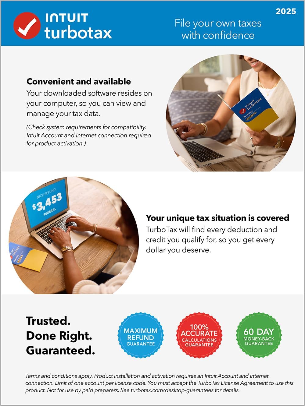 TurboTax Business Desktop Edition 2025, Federal Tax Return Win11 Download