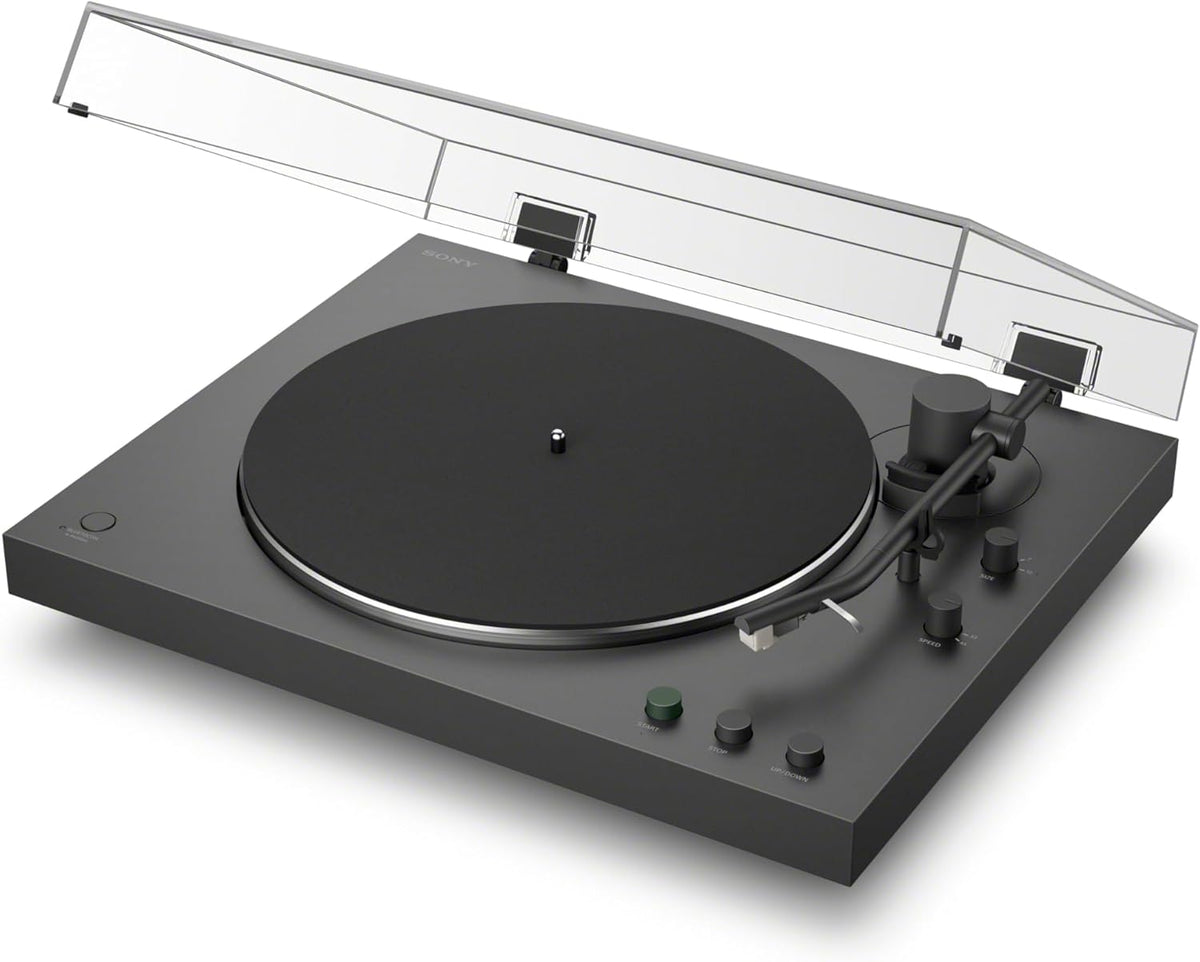 Sony PS-LX3BT Wireless Bluetooth Turntable (2026 Model) : Fully Automatic Belt Drive Vinyl Record Player with Built-in Phono EQ, Black