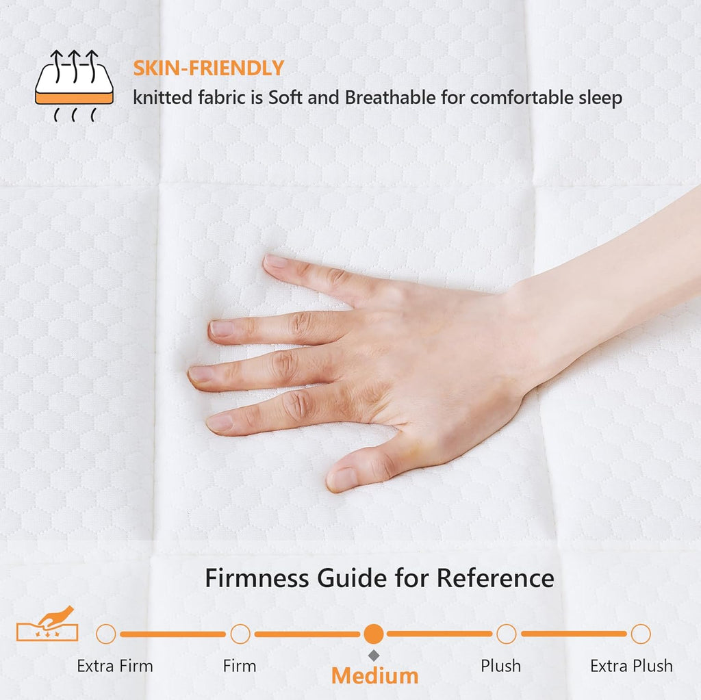 King Size Mattress 12 Inch, Premier King Bed Mattress in a Box with Gel Memory Foam & Pocket Springs for Pressure Relief & Motion Isolation, 365-Night Trial, CertiPUR-US, Upgraded Support