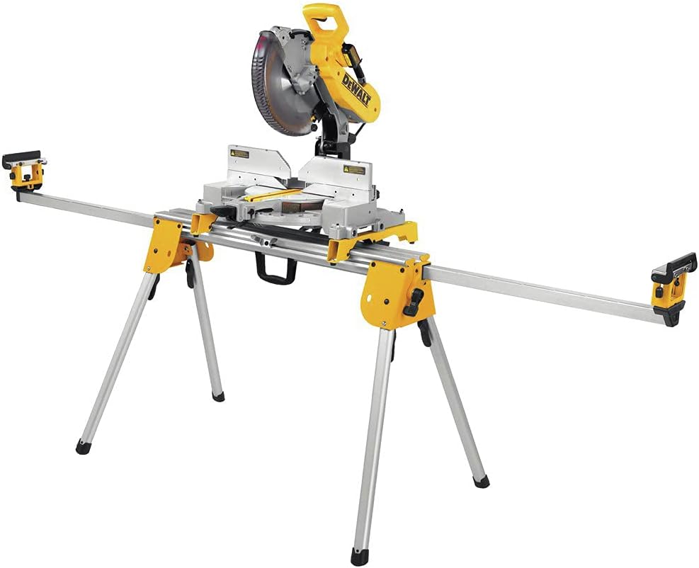 DEWALT Miter Saw Stand, Compact, 40" Beam Extends, Holds up to 500 lbs (DWX724)