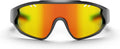 Reebok Voltage Smart Audio Sunglasses, Red Mirror Polarized Lens, Unisex, HiFi Bluetooth Sport Glasses with UV Protection - Powered by Lucyd