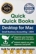 Quick - Books Desktop for Mac 2024 | LIFETIME | 1 user | Delivered via Amazon Message (Within 4hrs)