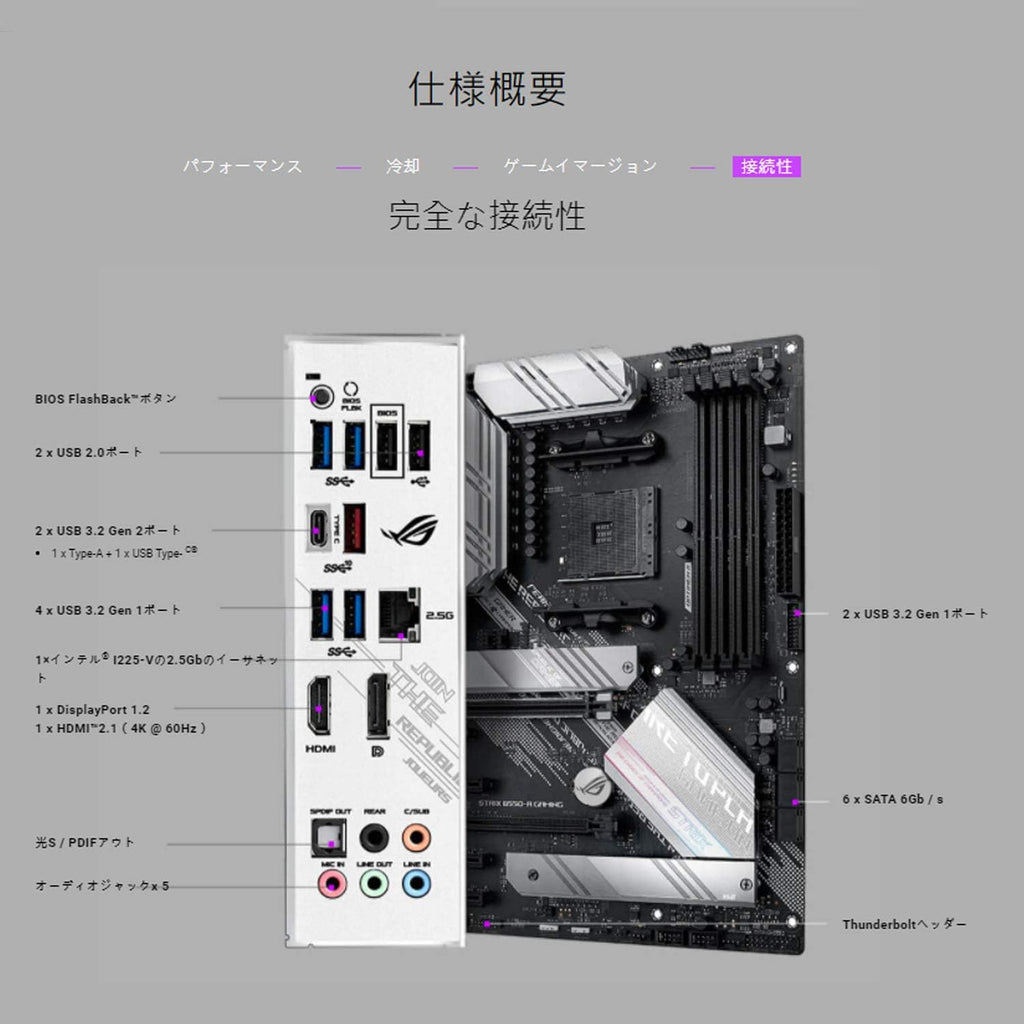 ASUS AMD B550 Socket AM4 Compatible Motherboard ROG STRIX B550-A GAMING ATX