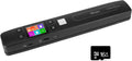 Portable Document Scanner - Upgrade Support WiFi & Rechargeable Handheld Portable Scanner Photo Scanner Mobile Scanner Handy Scan, JPG/PDF Format, UP to 1050 DPI, with 16G SD Card