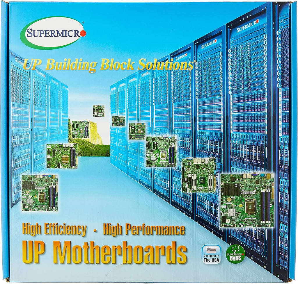 Supermicro MBD-X11SCL-IF-O X11SCL-IF - Motherboard - Mini ITX - LGA1151 Socket - C242 - USB 3.1 Gen 1-2 x Gigabit LAN - onboard Graphics