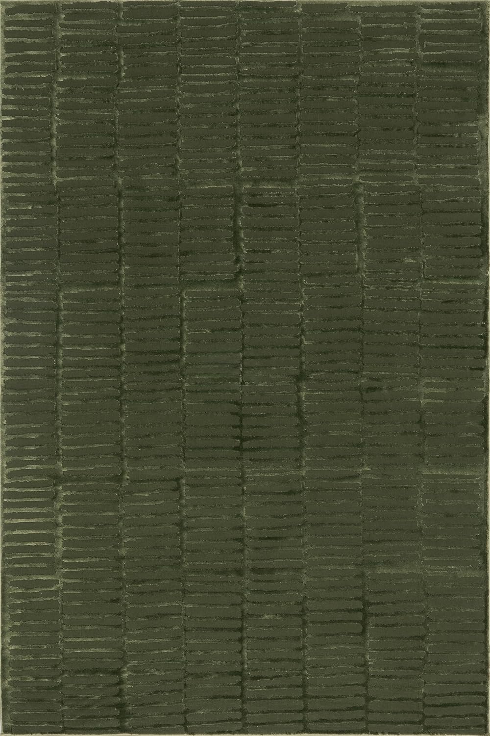 nuLOOM Kailani Green, 6'7" x 9', Geometric, Soft and Cozy, High Traffic, Stain Resistant, Easy Clean, Durable Washable Area Rug for Bedroom, Living Room, Dining Space, Den, Foyer, Entryway