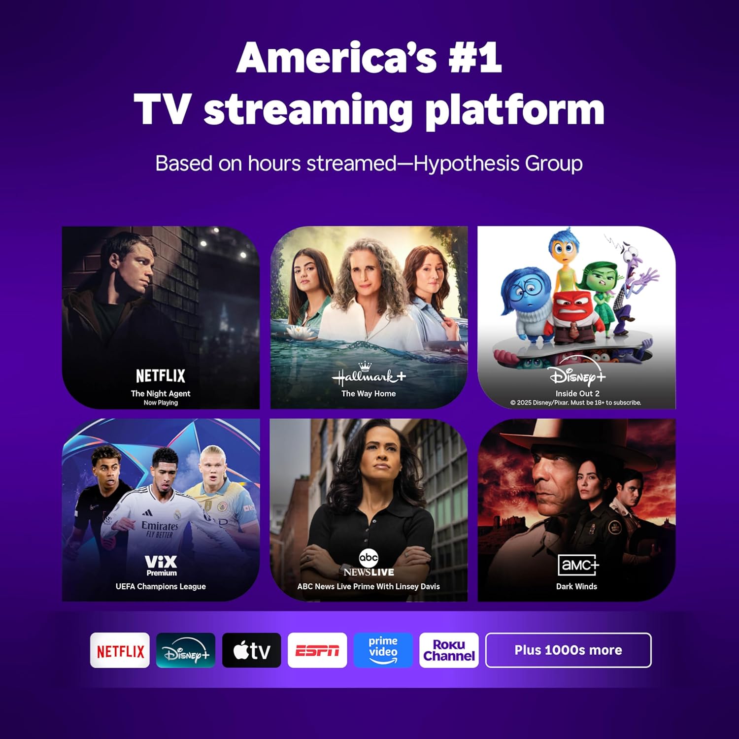 Roku Smart TV 2026 – 55-Inch Select Series, 4K QLED TV – Roku TV with Voice Remote – Flat Screen QLED Television with Wi-Fi for Streaming Live Local News, Sports, & Movies – Bluetooth Headphone Mode