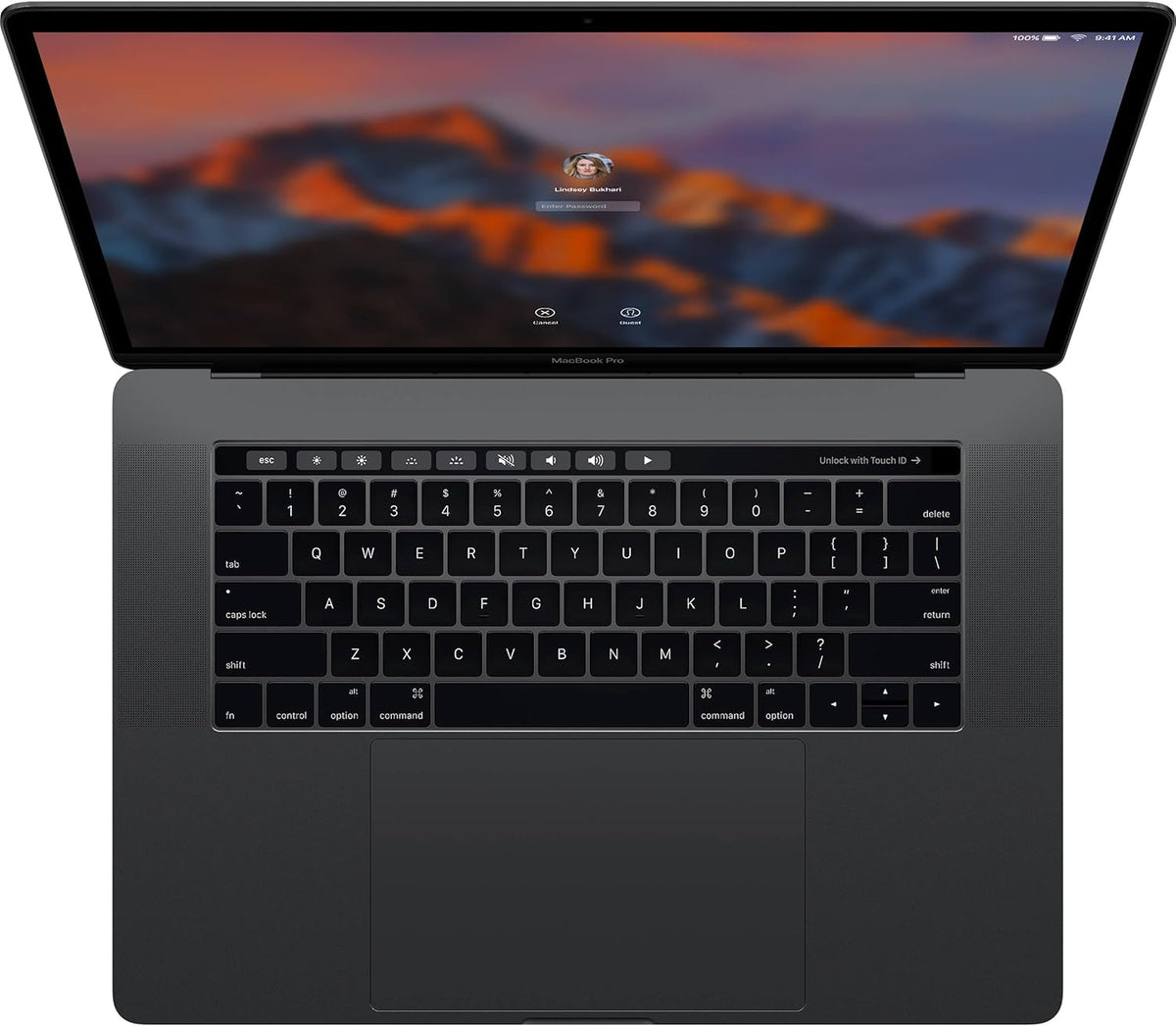 Apple Mid 2018 MacBook Pro Touch Bar with 2.6GHz 6 Core Intel Core i7, 15.4-inch, 32GB RAM, 512GB SSD, Space Gray (Renewed)