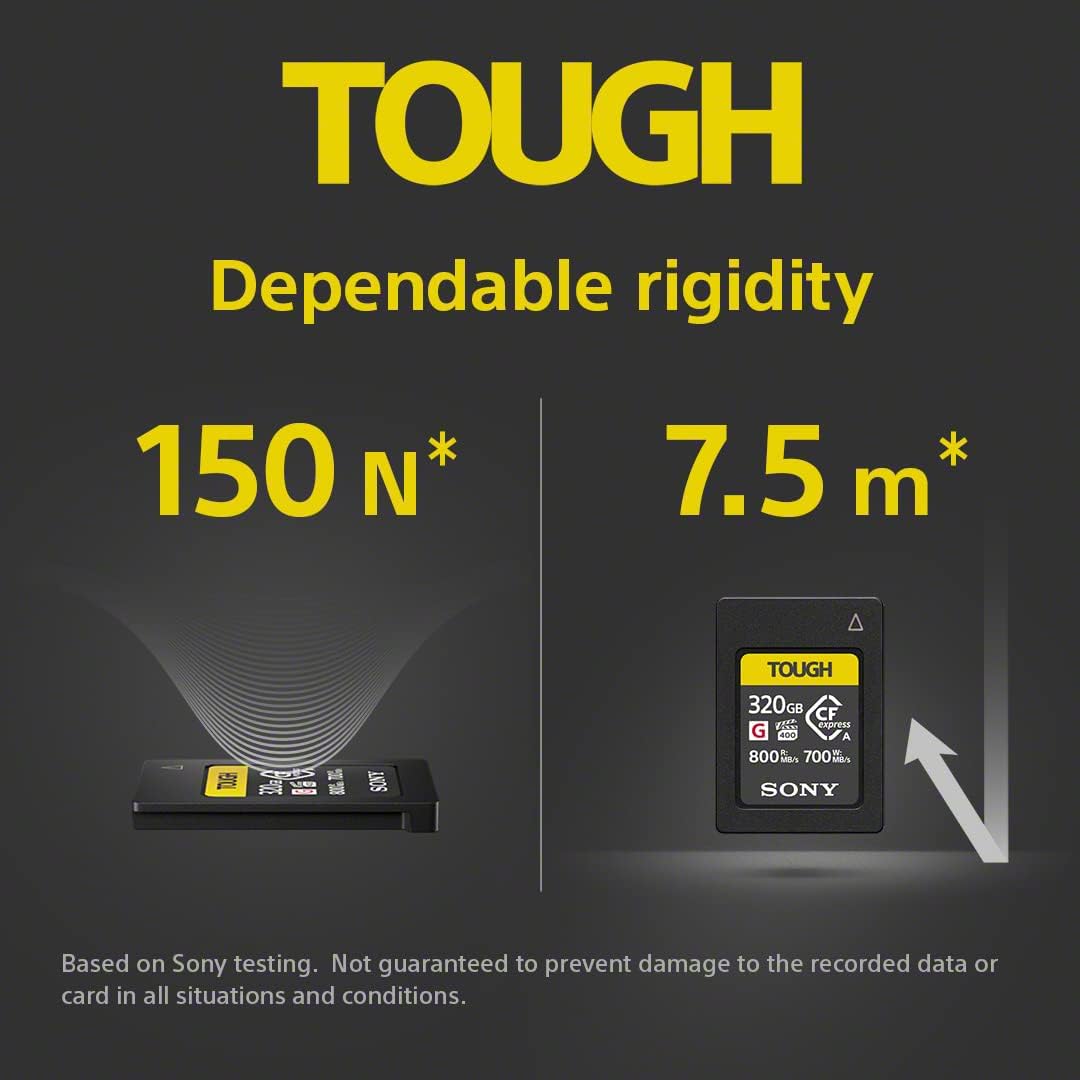 Sony CEA-G Series TOUGH 320GB CFexpress Type-A Memory Card