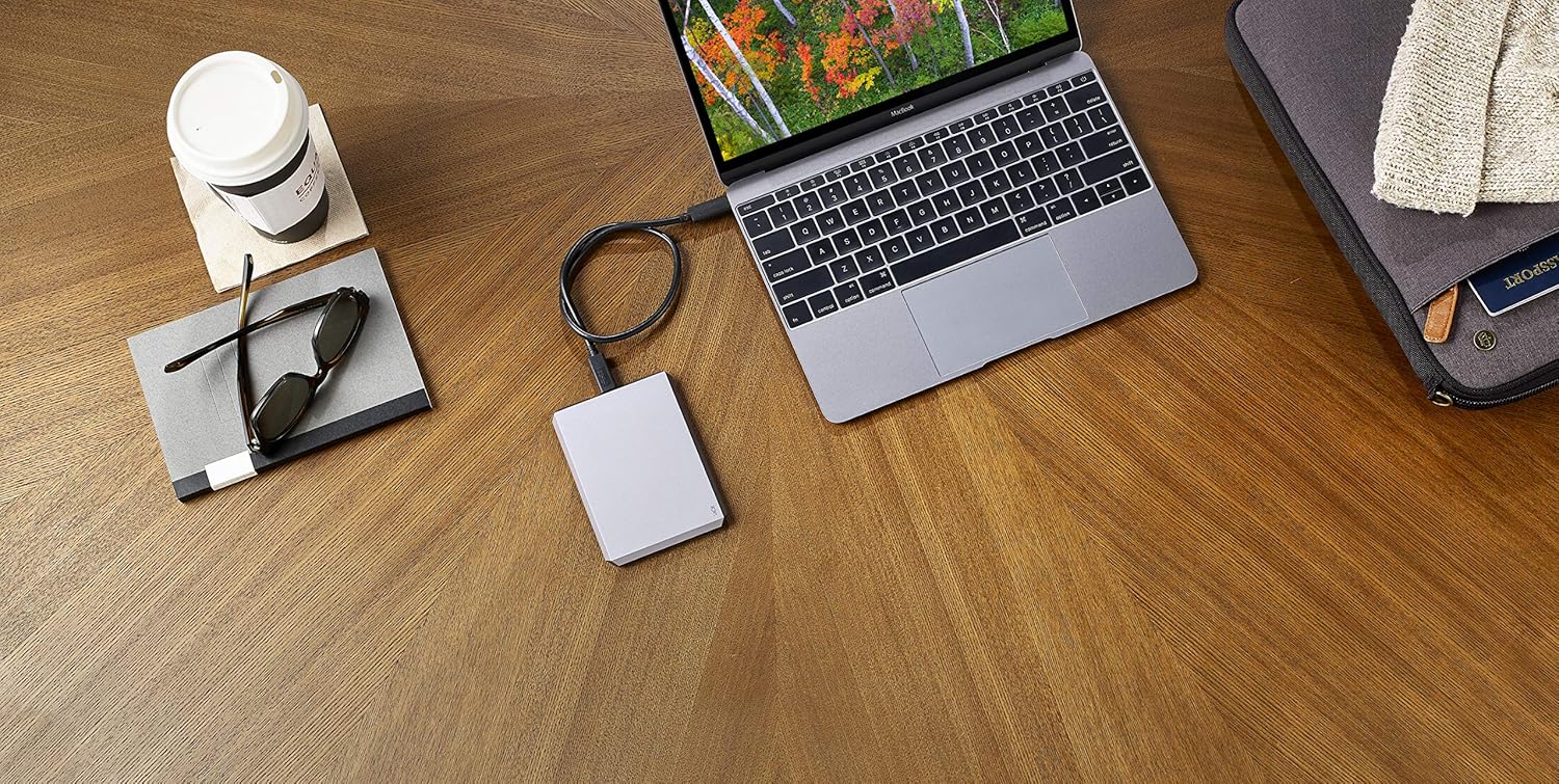 LaCie Mobile Drive 1TB External Hard Drive HDD – Space Gray USB-C USB 3.0, for Mac and PC Computer Desktop Workstation Laptop (STHG1000402)
