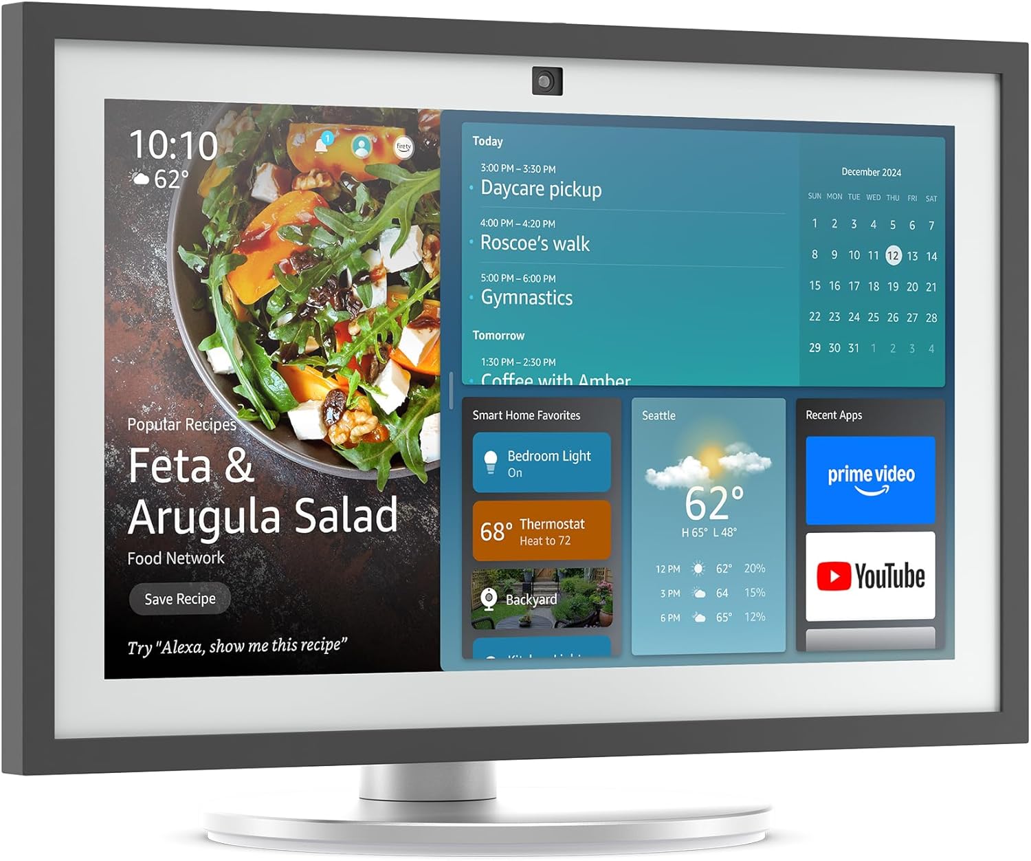 Amazon Premium Adjustable Stand | Designed for Amazon Echo Show 15 (sold separately)
