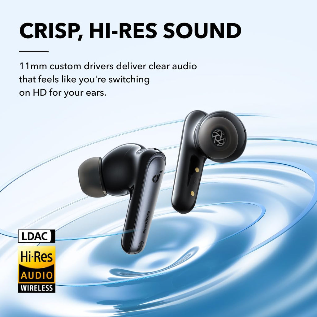 Soundcore V40i by Anker with Liberty 4 NC & Hook True Wireless Earbuds (Bundle)