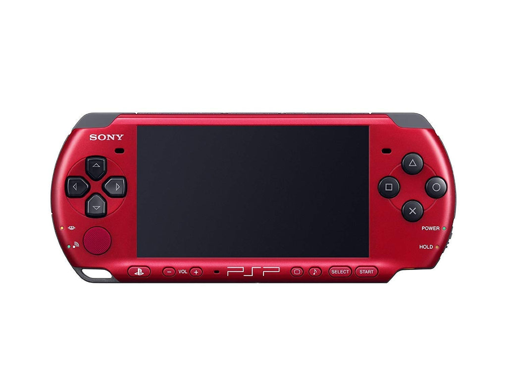 Sony Playstation Portable PSP 3000 Series Handheld Gaming Console System (Red/Black) (Renewed)