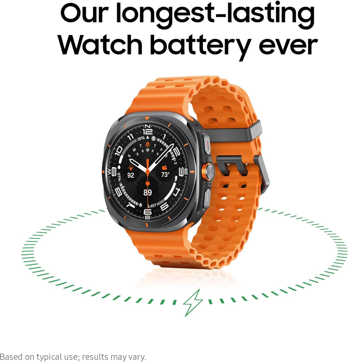 Samsung Galaxy Watch Ultra (2025) 47mm LTE Smartwatch, Titanium Casing, Advanced Sleep Coaching, Running Coach, Energy Score, Heart Rate Tracking, GPS, Titanium Gray US Version, 2 Yr Warranty