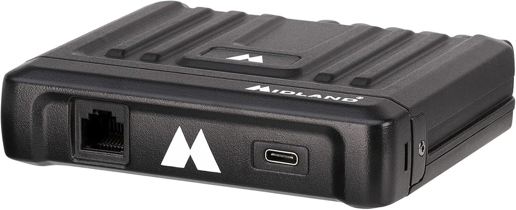 Midland - MXT275VP4-15 Watt GMRS MicroMobile Two-Way Radio - ATVs UTVs and Other Off-Road Vehicles - Overlanding Gear - Extended 3dB gain Roll Bar Mount Antenna Microphone Extension Cable