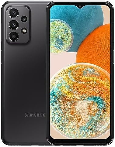 Samsung Galaxy A23 5G, 64GB, Black - Unlocked (Renewed)