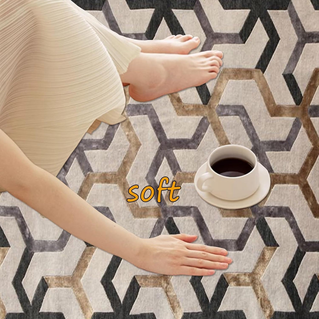 Long Narrow Hallway Runner Rugs, Home Carpet Runners for Hallway Balcony Laundry Entryway Non-Slip Decor Floor Mats 60cm/70cm/80cm/100cm Wide