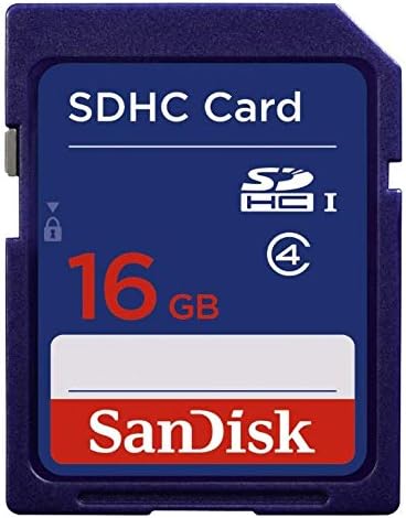 Sandisk 16GB (10 Pack) SD Card Bundle SDHC Class 4 Flash Memory | Model SDSDB-016G-B35 |