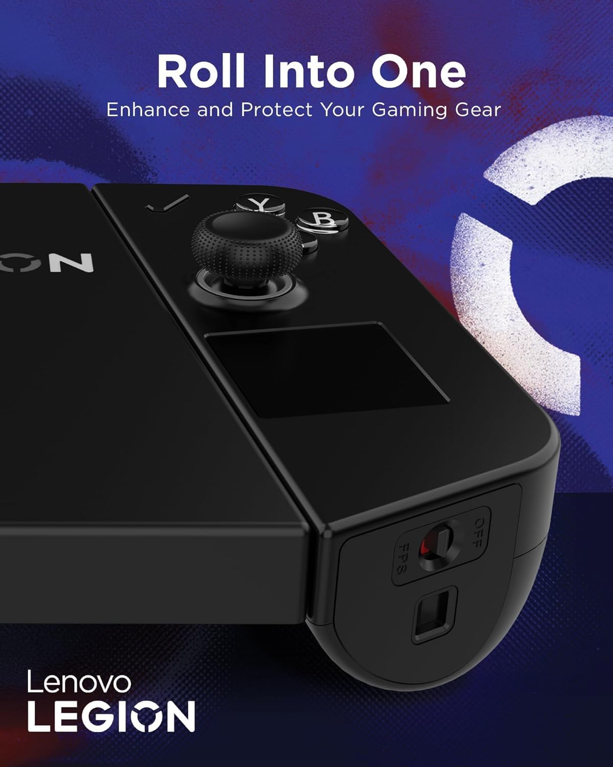 Lenovo Legion Go S 2025 8" Gaming Console Bundle with AMD Ryzen Z2 Go, 16GB/512GB, 120Hz Display & Eclipse Black Joystick Caps