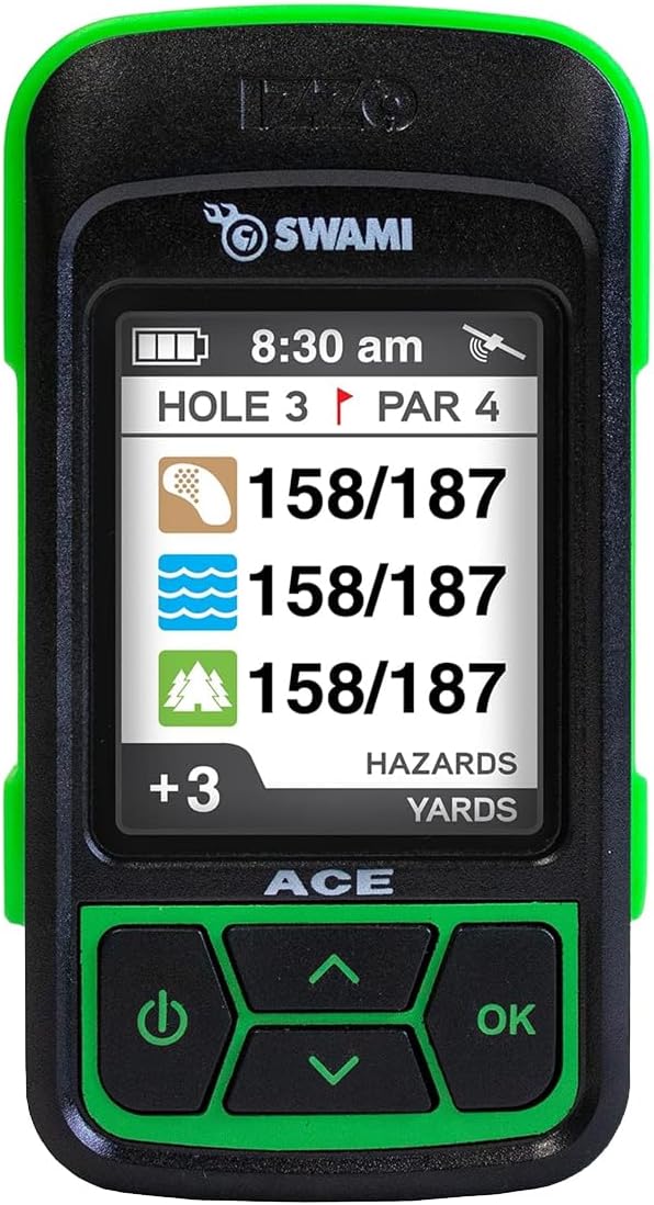 Izzo Golf Swami Ace Handheld Golf GPS Rangefinder