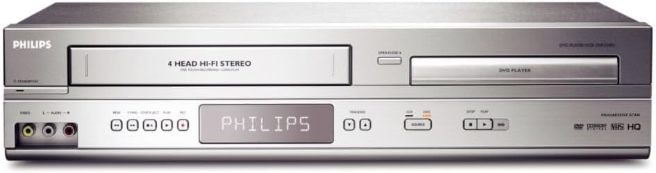 Philips DVD/VCR Combo (Renewed)