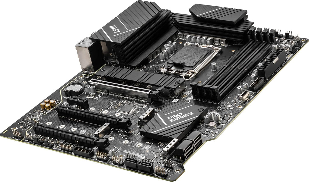 MSI PRO Z790-P WiFi ProSeries Motherboard (Supports 12th/13th/14th Gen Intel Processors, LGA 1700, DDR5, PCIe 5.0, M.2, 2.5Gbps LAN, USB 3.2 Gen2, HDMI/DP, Wi-Fi 6E, Bluetooth 5.3, ATX)