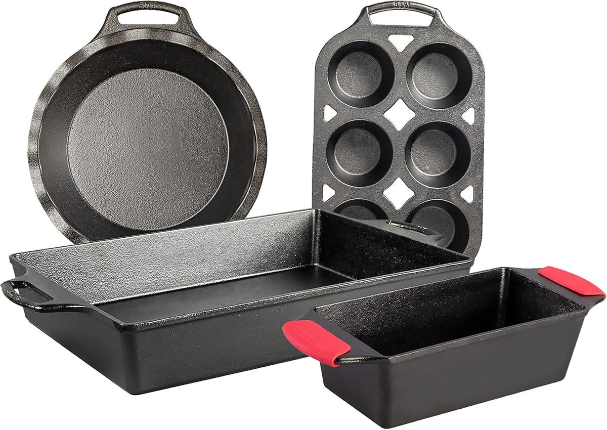 Lodge Cast Iron Baker's Favorite Set