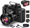 True 5K Digital Camera - 80MP Cameras for Photography - WiFi Vlogging Camera for YouTube with 4.0" Touch Screen, 18X Zoom - UHD Autofocus One-Touch Macro Video Camara Gifts for Beginner Photographer