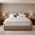 Queen Size Mattress 14 Inches, Medium Firm Hybrid with Memory Foam & Individually Wrapped Coils, CertiPUR-US Certified, Fiberglass-Free Design