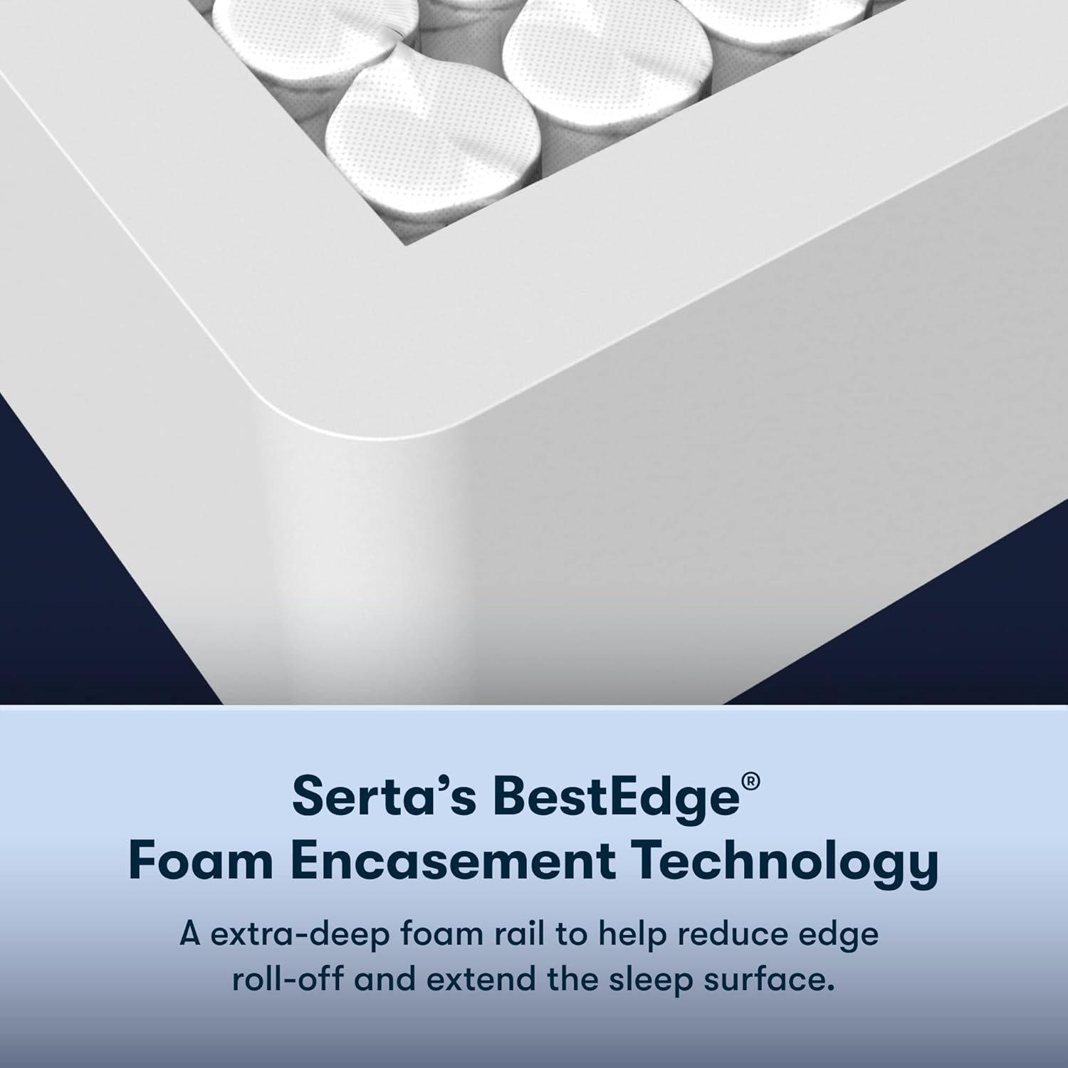 Serta Perfect Sleeper Enhanced 12" Queen Mattress - Firm, Cooling Gel Memory Foam, Pocket Innersprings for Motion Isolation, Edge Support, CertiPUR-US Certified - Nurture Night