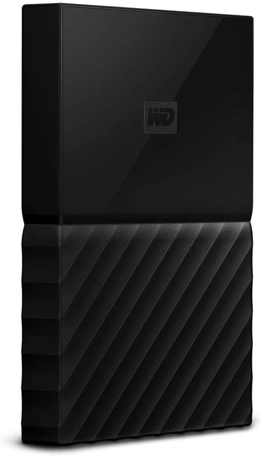WD 2TB Black My Passport Portable External Hard Drive - USB 3.0 - WDBS4B0020BBK-WESN