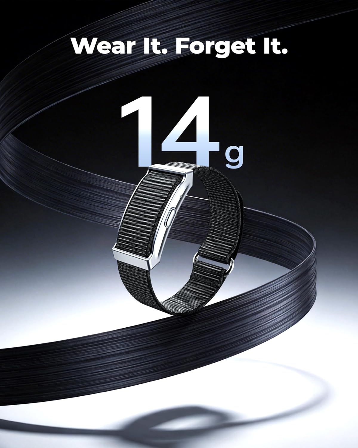 Fitness Trackers for Men & Women, Smart Bracelet with 24/7 Activity & Sleep Tracking, Heart Rate, Blood Oxygen, HRV & Stress Monitor, 30-Day Battery, Smart Band, GPS Modes, Free APP, 3 Bands