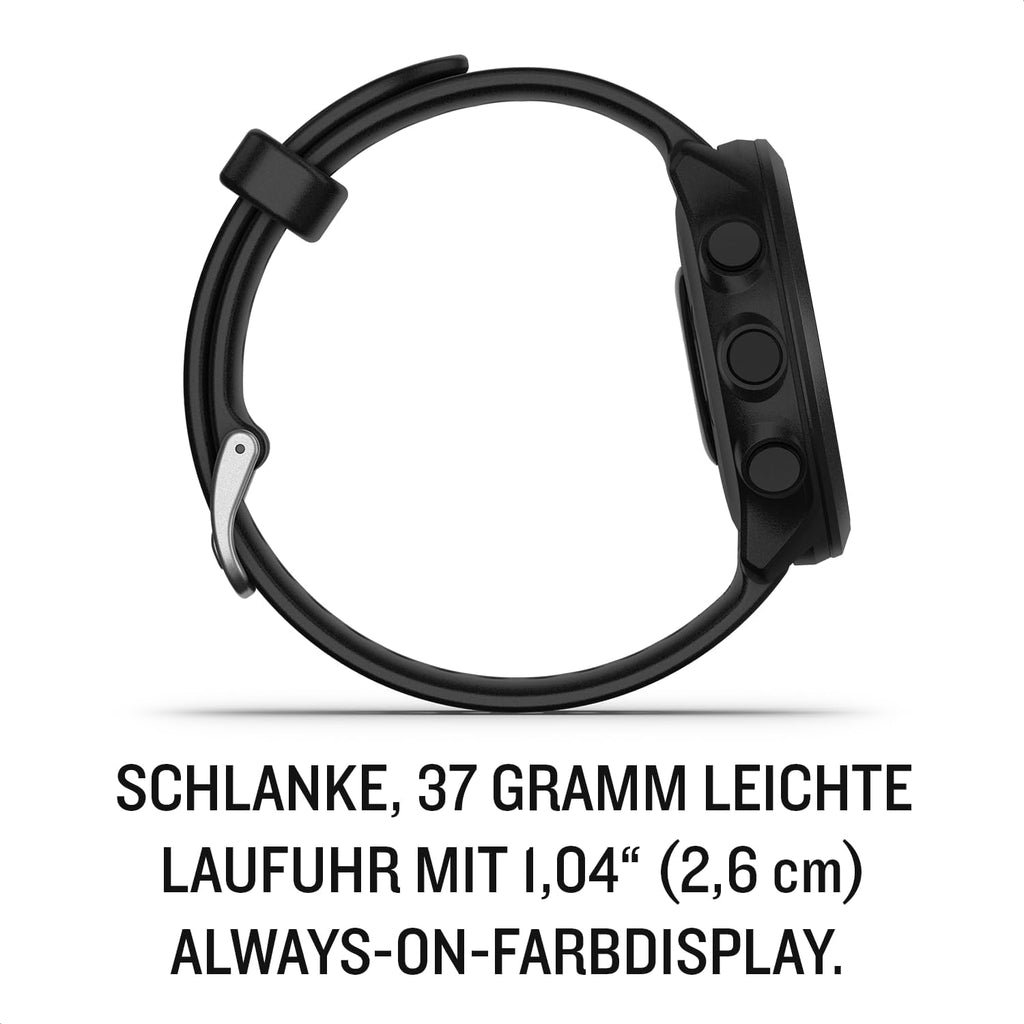 Garmin Forerunner 55 GPS Running Smartwatch, Black