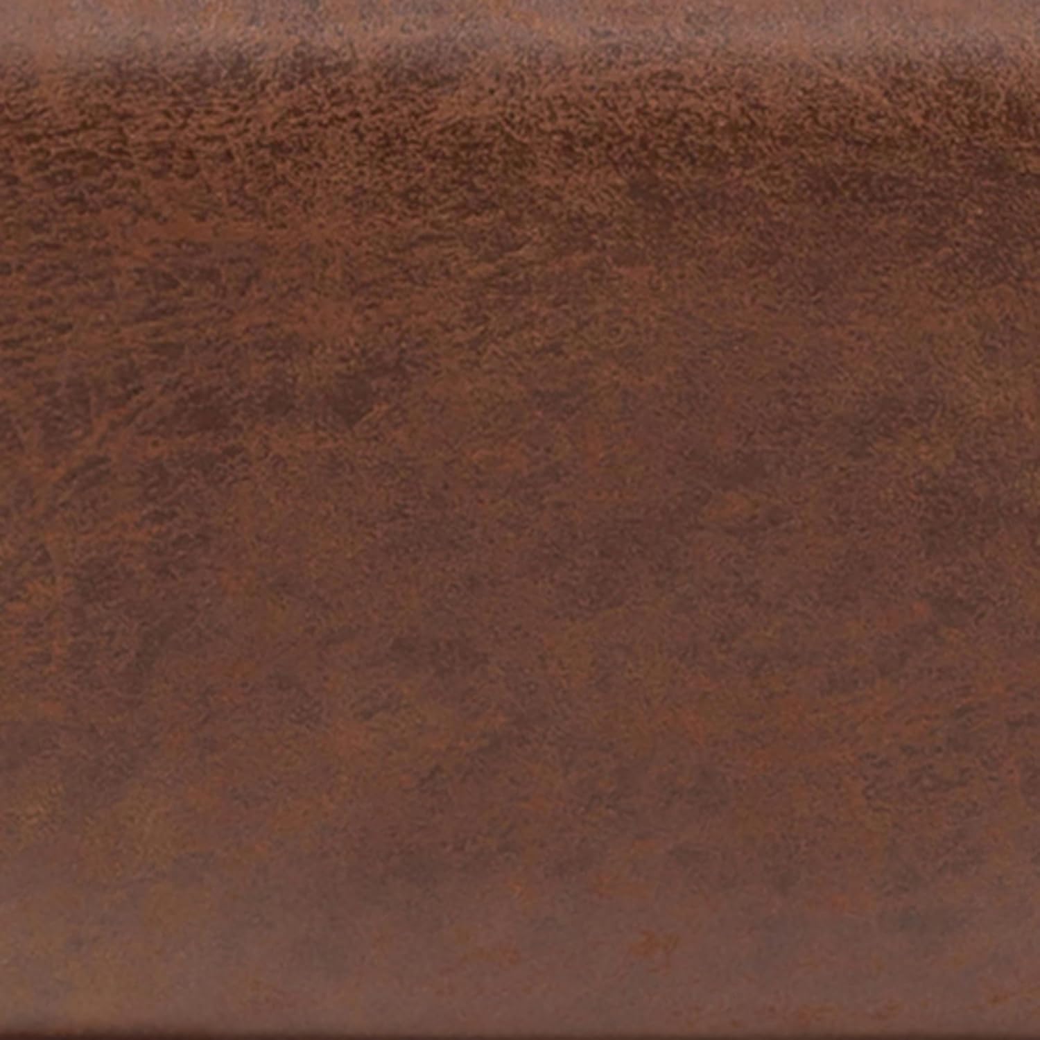 SIMPLIHOME Owen XL Square Coffee Table Storage Ottoman - 40 inch Wide Upholstered Vegan Leather Lift-Top Ottoman in Distressed Saddle Brown, Mid-Century Modern Ottoman for Living Room with Storage