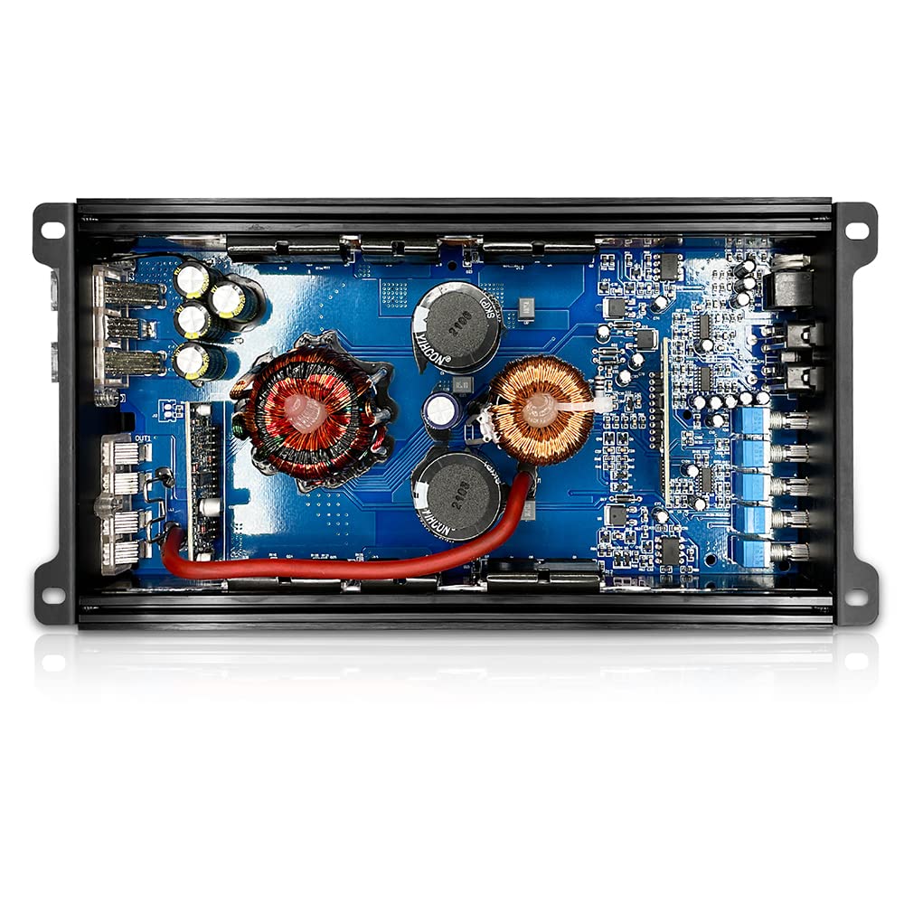CT Sounds CT-700.1D Compact Class D Car Audio Monoblock Amplifier, 700 Watts RMS