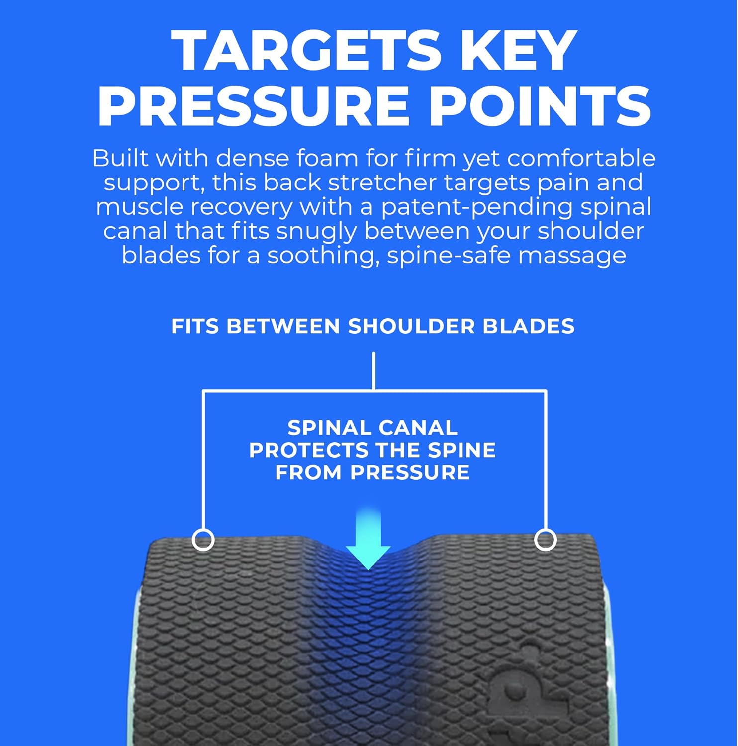 Chirp - Ultimate Back + Neck Bundle | 4-Pack Wheel Foam Roller Set for Back & Neck Pain Relief, Posture Corrector for Alignment & Support, 500lb Capacity, Includes Carrying Case, Mint