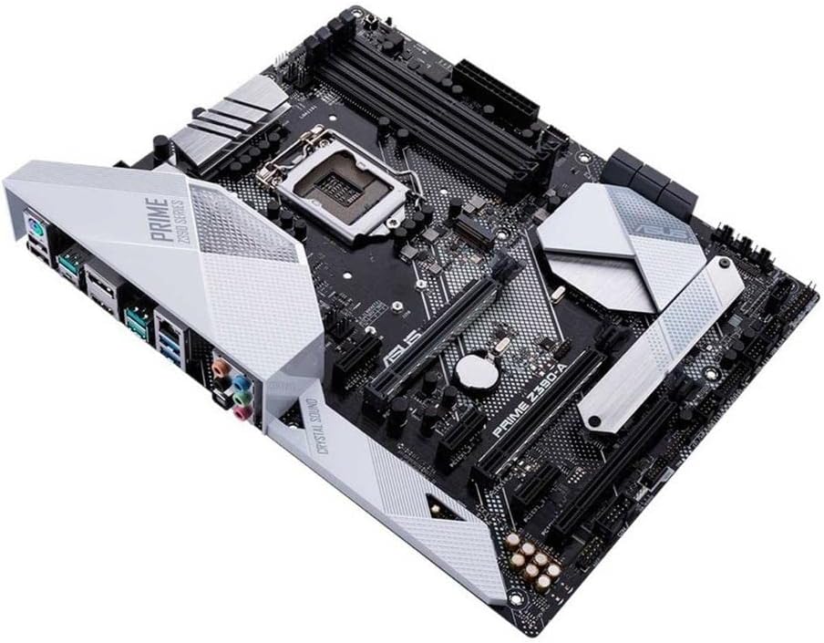 Asus Prime Z390-A Motherboard LGA1151 (Intel 8th and 9th Gen) ATX DDR4 DP HDMI M.2 USB 3.1 Gen2 Gigabit LAN