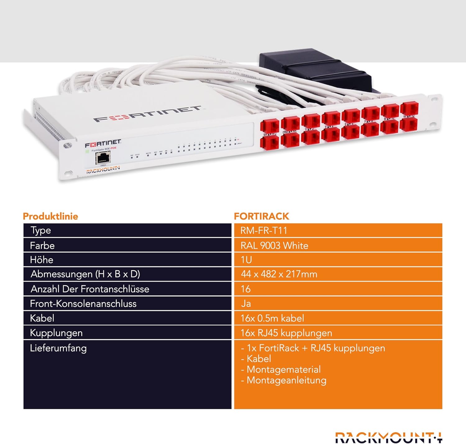 Rack Mount Kit for FortiGate