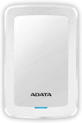 ADATA Hard Drive - 1 TB - External (Portable) - USB 3.1-256-bit AES - White