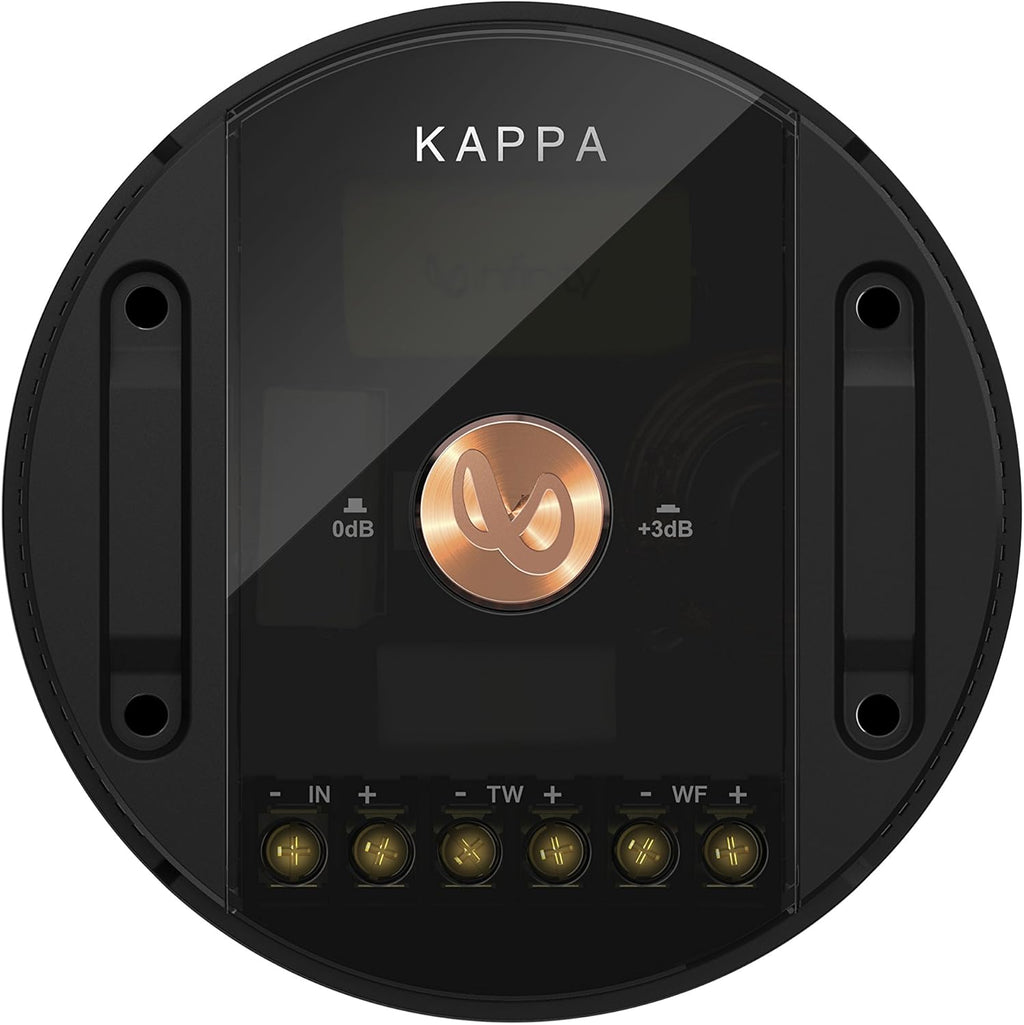 Infinity KAPPA-60CSX Kappa 6.5 Inch Two-Way car Audio Component System with Gap switchable Crossover