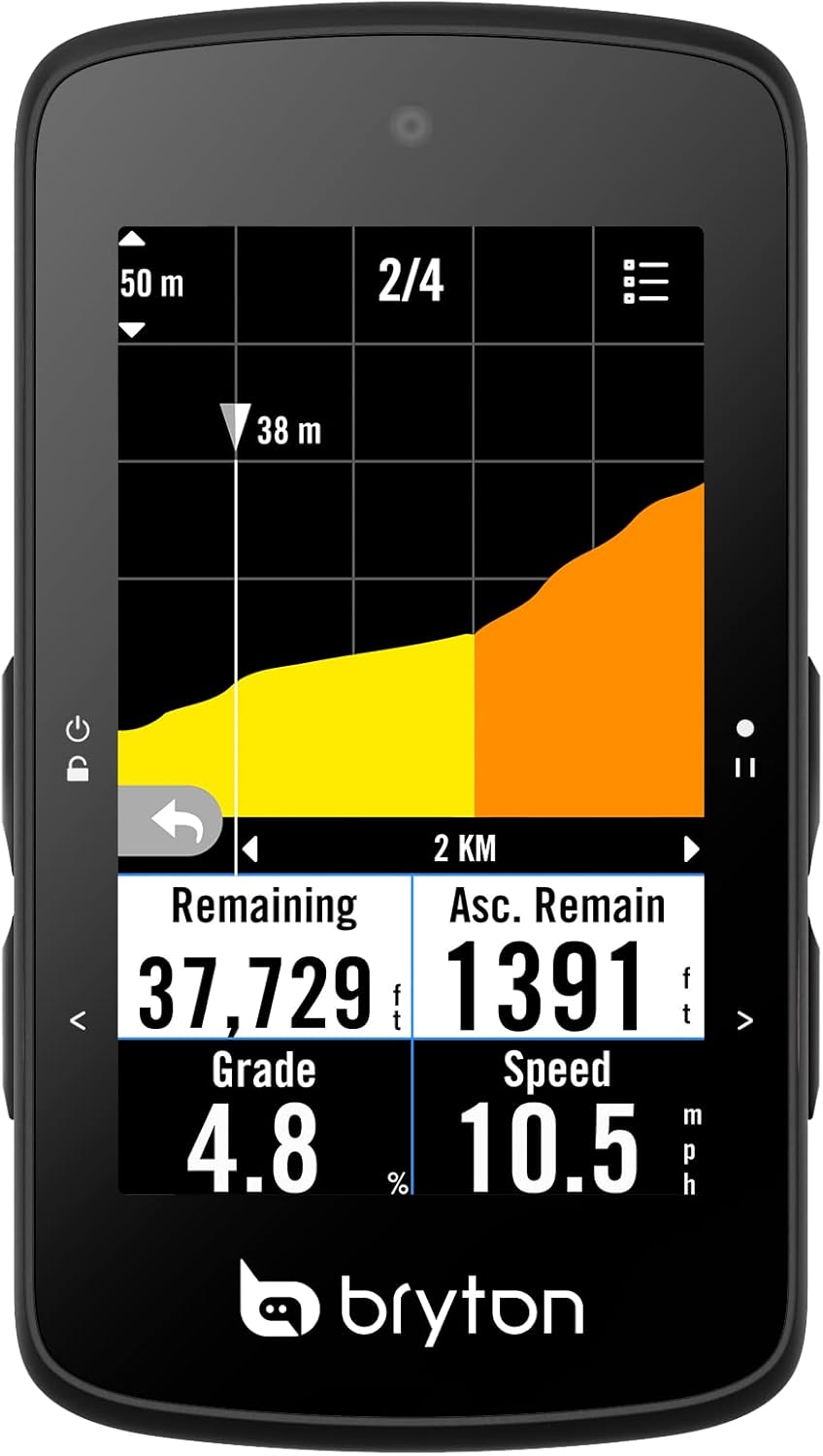 Bryton Rider 750SE GPS Bike/Cycling Computer. USA Version. Color Touchscreen, Pre-Loaded Maps, Online/Offline Navigation, Smart Trainer, Radar Support, 40hr Battery.