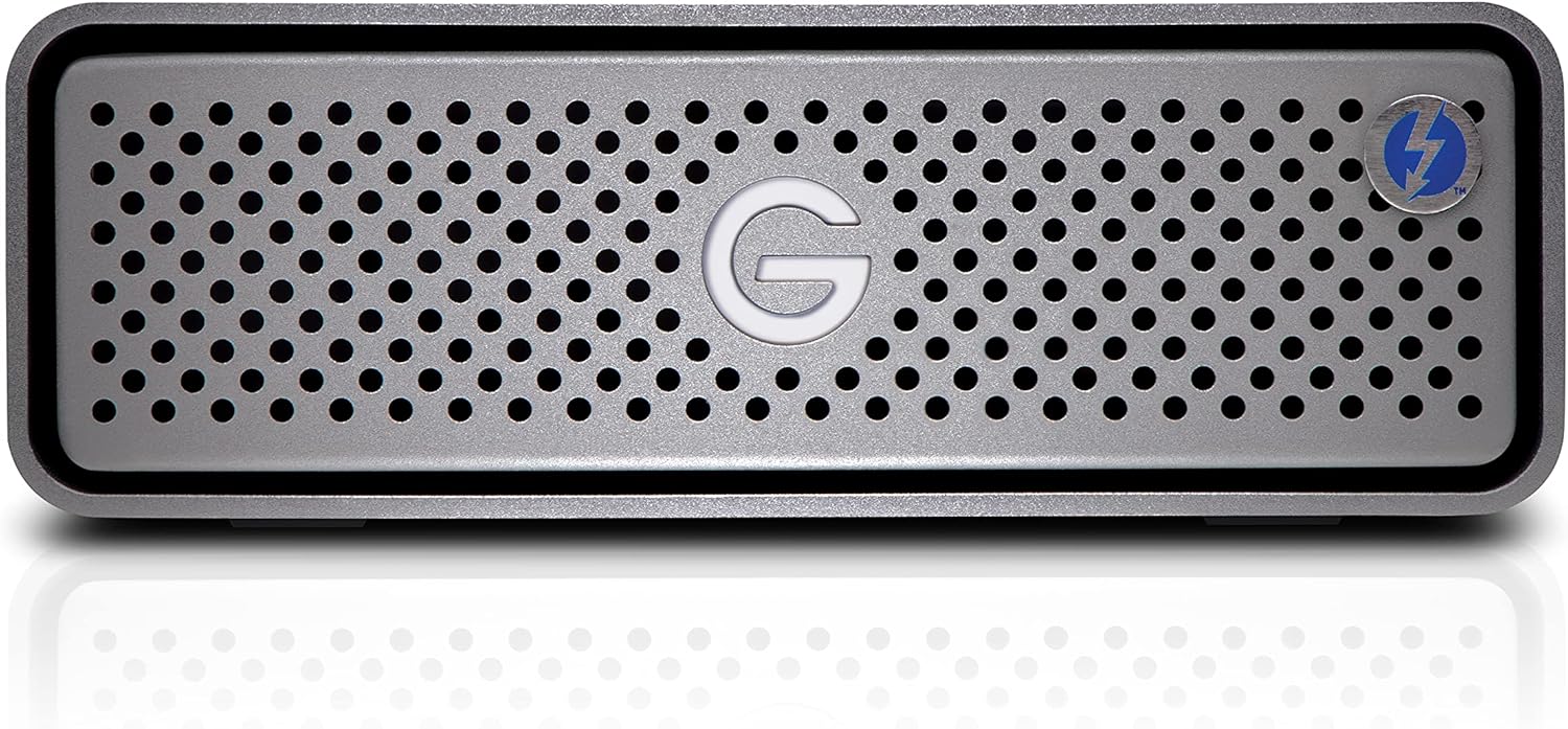 SanDisk Professional 6TB G-DRIVE Enterprise-Class Desktop Hard Drive HDD, Ultrastar Drive Inside, USB-C (5Gbps), USB 3.2 Gen 1 - SDPH91G-006T-NBAAD