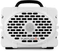 Turtlebox Original Gen 3: Portable Outdoor Bluetooth Speaker – Ultra-Loud (120dB), Waterproof (IP67), Rugged, Impact-Resistant, 3-Day Battery | Party Mode: Unlimited Pairing for Stereo Sound, White