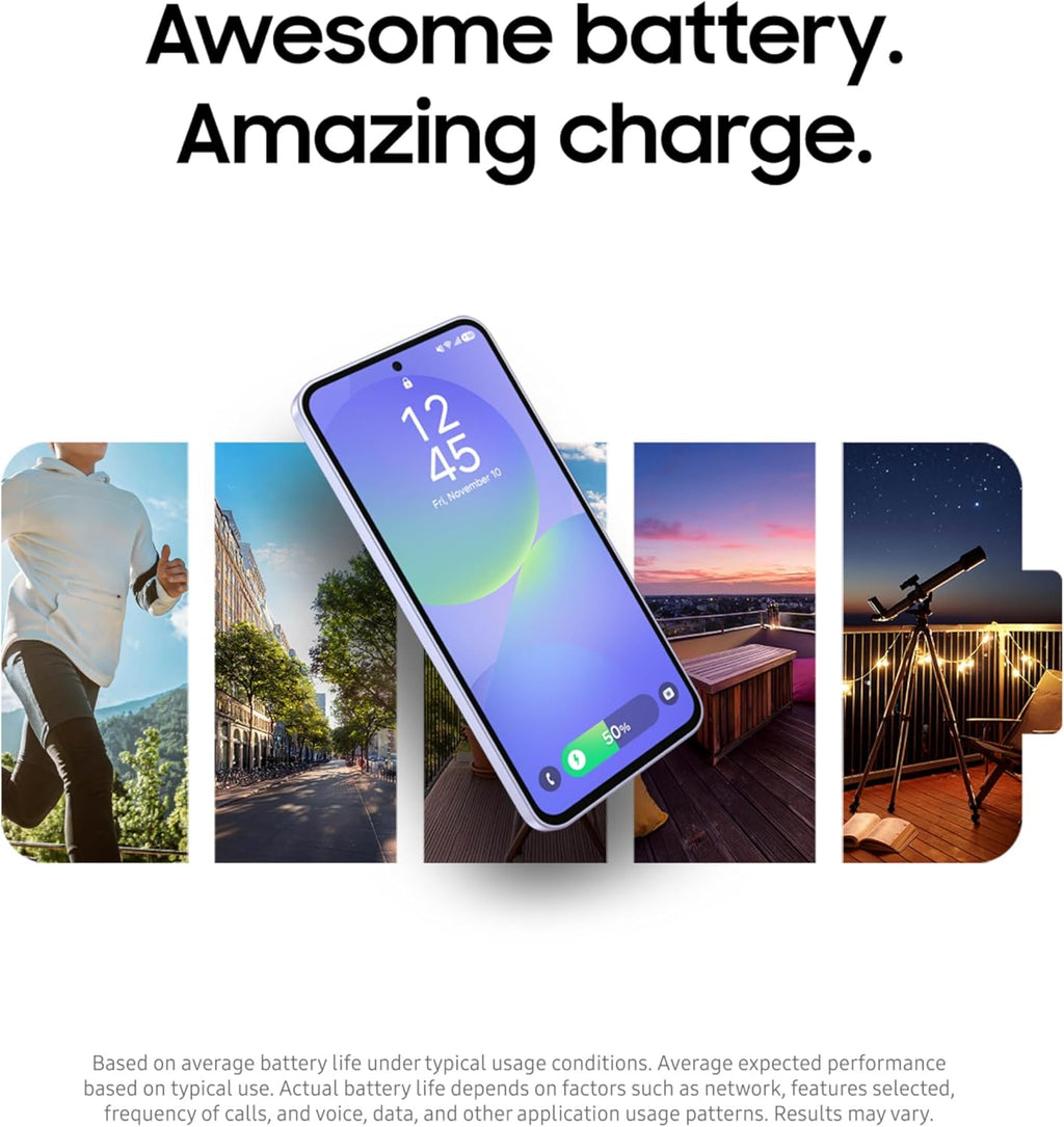Samsung Galaxy A36 5G, 128GB, Awesome Black - Unlocked (Renewed)