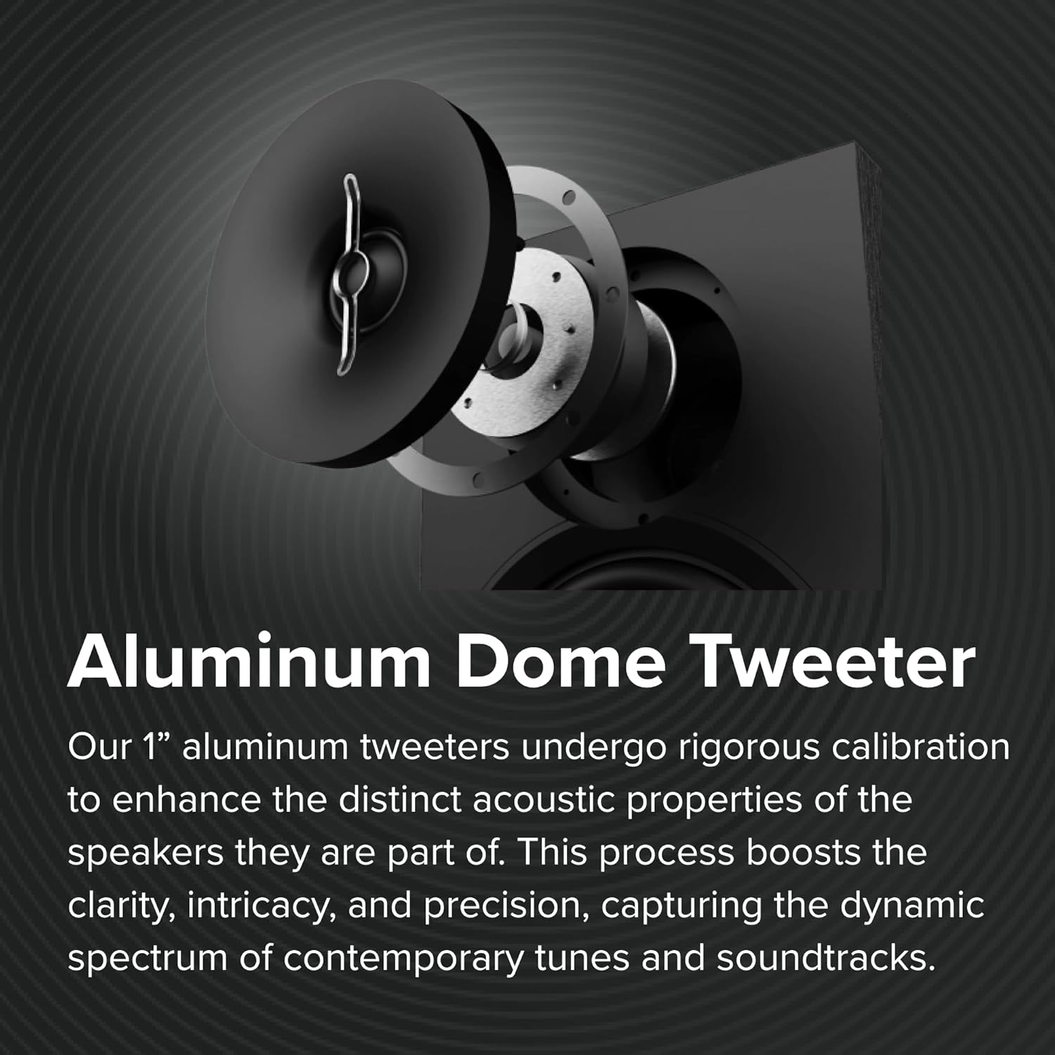 ELAC Debut 3.0 DB53-WN Bookshelf Speakers, Walnut (Pair) - 1” Aluminum Dome Tweeter & 5.25” Aramid Fiber Woofer - 2-Way Bass Reflex - 48Hz to 38KHz Response
